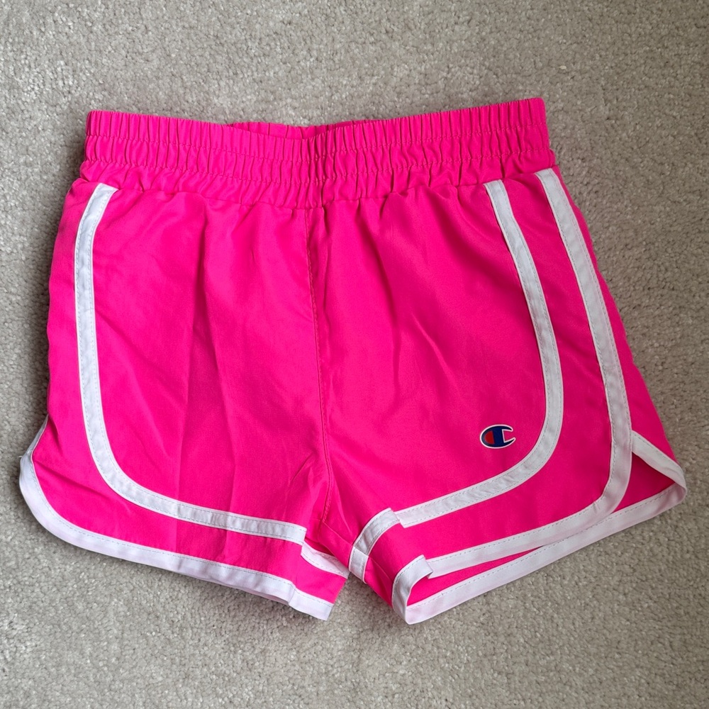 Champion toddler girls Vibrant Pink Athletic Shorts 2T